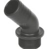 Racor para manguera 45° 40mm x 1 1/2" Macho