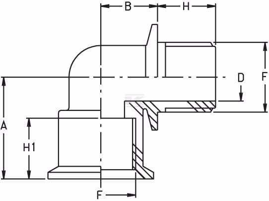 Codo 90° 2" Hembra/Macho 2 Codo 90° 2" Hembra/Macho