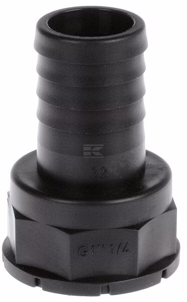 Racor para manguera 25mm x 1 1/4" Hembra 1 Racor para manguera 25mm x 1 1/4" Hembra
