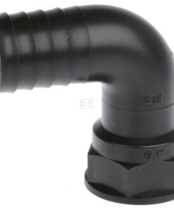 Racor para manguera 90° 30mm x 3/4" Hembra 6 Racor para manguera 90° 19mm x 3/4