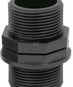 Racor doble 1/2" Macho/Macho