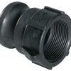 Camlock Tipo A 1.1/4" rosca hembra, polipropileno