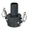 Extremo de maguera Camlock Tipo C 3", polipropileno