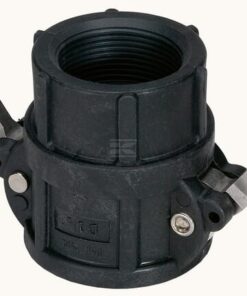 Camlock Tipo D 3" rosca hembra, polipropileno