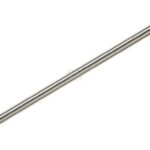 Tubo de acero inoxidable 1/2" 307cm agujeros 7x Ø10