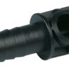 Racor doble para manguera 13mm x 1/2" Hembra