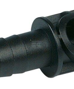 Racor doble para manguera 13mm x 1/2