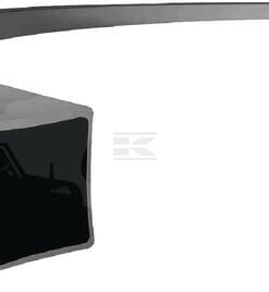 Hilo de corte, 3mm x 44m, cuadrado, gris, Titanium Power de Kramp