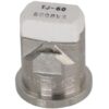 Boquilla anti-deriva, venturi, doble chorro plano TJ 80° 08 blanco acero inoxidable TeeJet 2 Boquilla anti-deriva, venturi, doble chorro plano TJ 80° 08 blanco acero inoxidable TeeJet