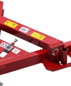 Tripuntal plegable tranporte pacas sin púas