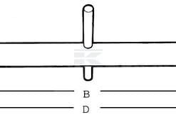 Tercer punto rótula/rótula 452, M30 cat.2/2