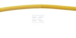 Tapón antipolvo PVC amarillo para racor ANV 1/4" hembra