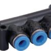 Distribuidor T, triple, 8-4-8