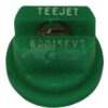 Boquilla estándar, simple, chorro plano TP 80° 015 verde acero inoxidable TeeJet 2 Boquilla estándar, simple, chorro plano TP 80° 015 verde acero inoxidable TeeJet