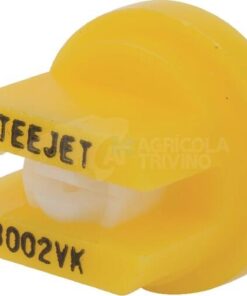 Tobera estándar, simple, chorro plano TP 80° 02 amarillo cerámica TeeJet