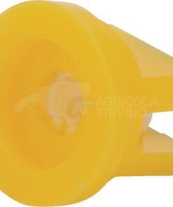 Tobera estándar, simple, chorro plano TP 80° 02 amarillo cerámica TeeJet