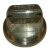 Tobera anti-deriva, venturi, doble chorro plano TQ 150° 06 acero inoxidable TeeJet