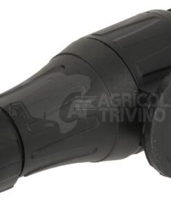 Enchufe de remolque de 13 polos, plástico, 12 V, tipo largo, terminales de rosca 7 Enchufe de remolque de 13 polos, plástico, 12 V, tipo largo, terminales de rosca