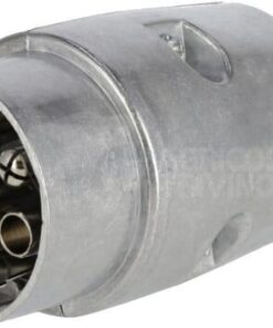 Conector de remolque de 7 polos, aluminio, 12 V, terminales roscadas (paquete de 10 uds.)