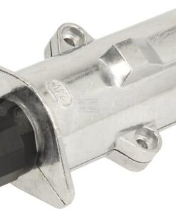 Conector de remolque de 7 polos, aluminio, 24 V, terminales roscadas