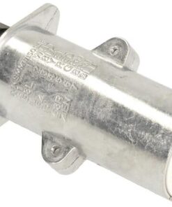 Conector de remolque de 7 polos, aluminio, 24 V, terminales roscadas