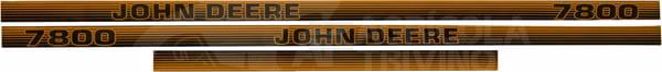 Set adhes. "John Deere 7800" 1 Set adhes. "John Deere 7800"