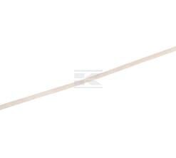 Brida sujetacables 4,5 x 370 mm, plata, 100 uds.