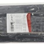 Brida sujetacables 9 x 526 mm, negra, 100 uds.