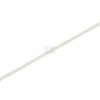 Brida sujetacables 9 x 526 mm, blanca, 100 uds.