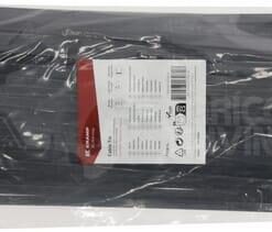 Brida sujetacables 7,6 x 370 mm, FW negra, 100 uds.