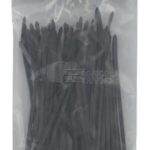 Brida cables 3,6x140 mm negra