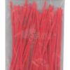 50 bridas cab. 3,6x140 mm roja