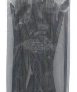 50 bridas cab. 4,8x200 mm neg.