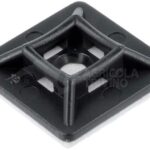 Brida sujetacables adhesiva 3,6 mm, 100 uds.