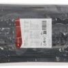 Brida sujetacables 9 x 430 mm, negro UV, 100 uds.