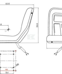 Interruptor de asiento de PVC