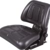 Asiento con suspensión mecánica, en PVC
