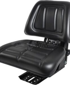 Asiento con suspensión mecánica, en PVC