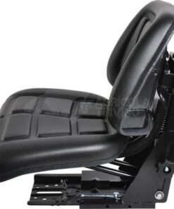 Asiento con suspensión mecánica, en PVC