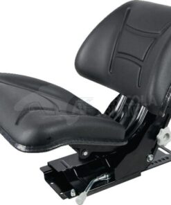 Asiento con suspensión mecánica, en PVC