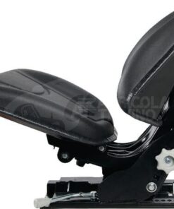 Asiento con suspensión mecánica, en PVC
