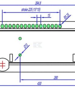 Asiento con suspensión mecánica, en PVC