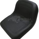 Asiento de PVC negro