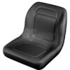 Asiento de PVC negro 12 Asiento de PVC negro