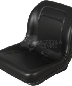 Asiento de PVC negro