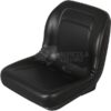 Asiento de PVC negro