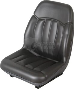 Asiento de PVC negro