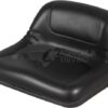 Asiento de PVC negro 4 Asiento de PVC negro