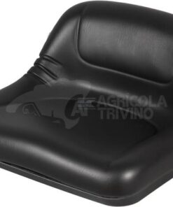 Asiento de PVC negro