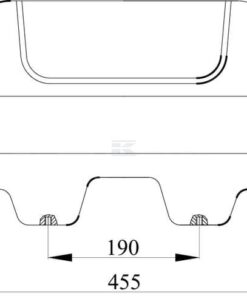 Asiento de PVC negro